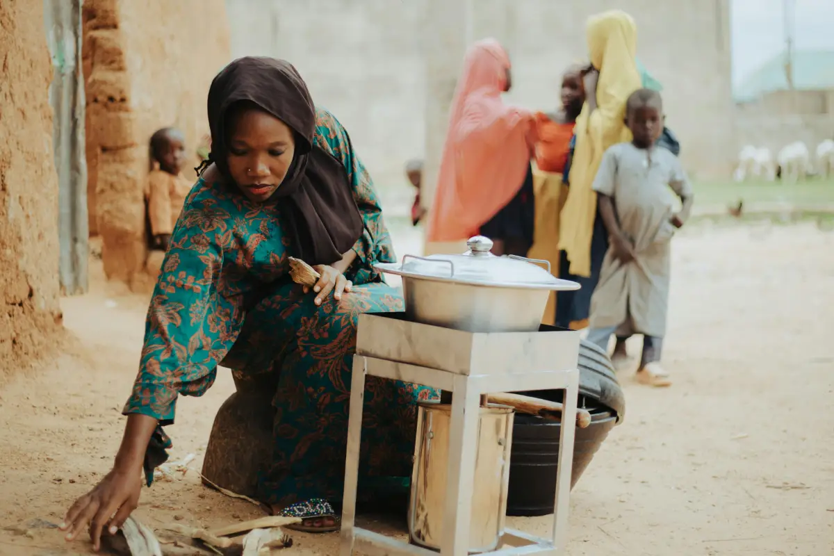 pranzo villaggio africa